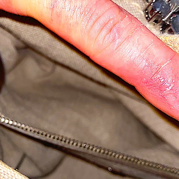 Authentic Prada PVC Transparent & Canvas Handbag - Picture 10 of 12